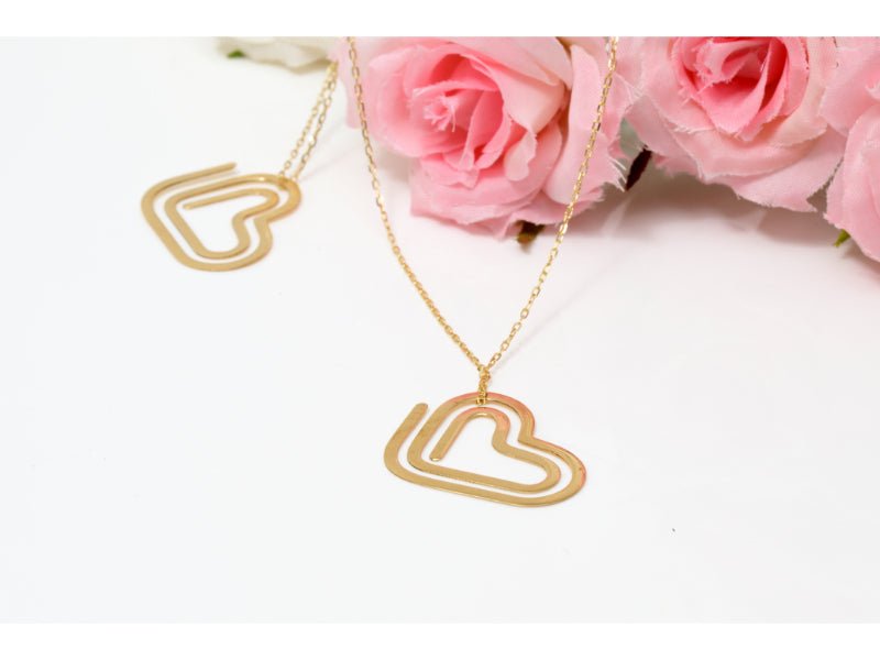 Swirling Heart Necklace - JULA JEWELRY