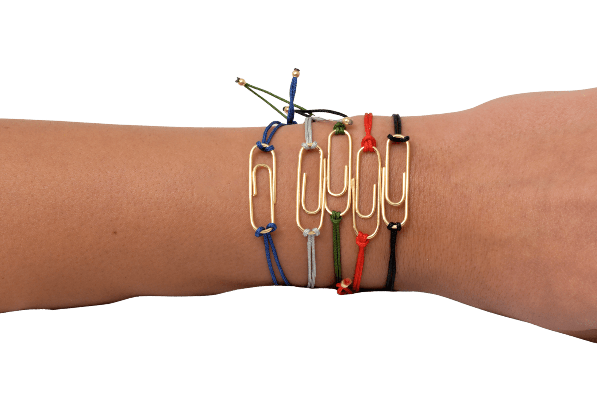 Paper Clip Shambela Bracelet - JULA JEWELRY