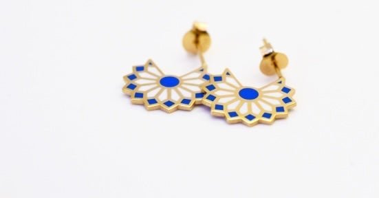 Peacock Earrings - JULA JEWELRY