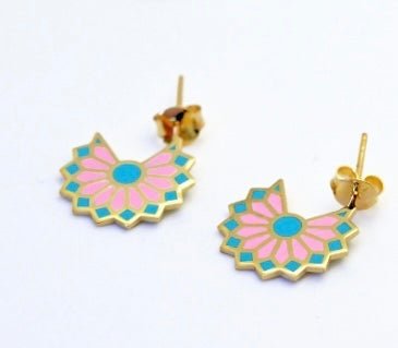 Peacock Earrings - JULA JEWELRY