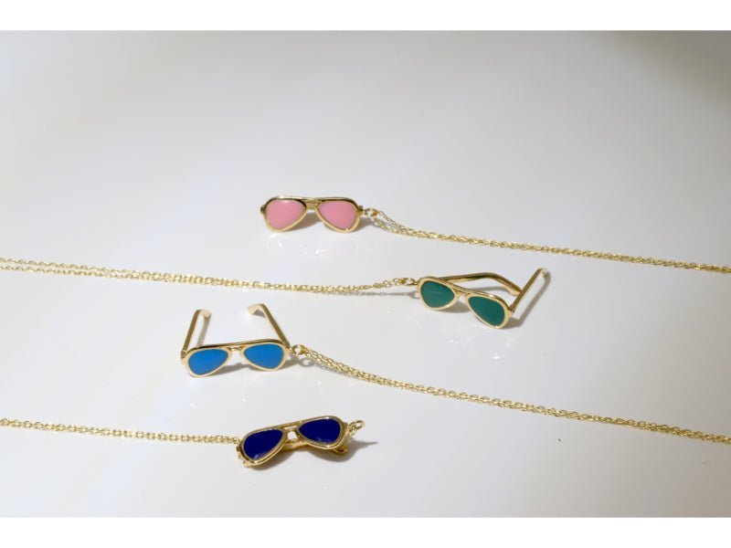 Sunglasses Necklaces (Green, Blue, Pink, Navy Blue) - JULA JEWELRY