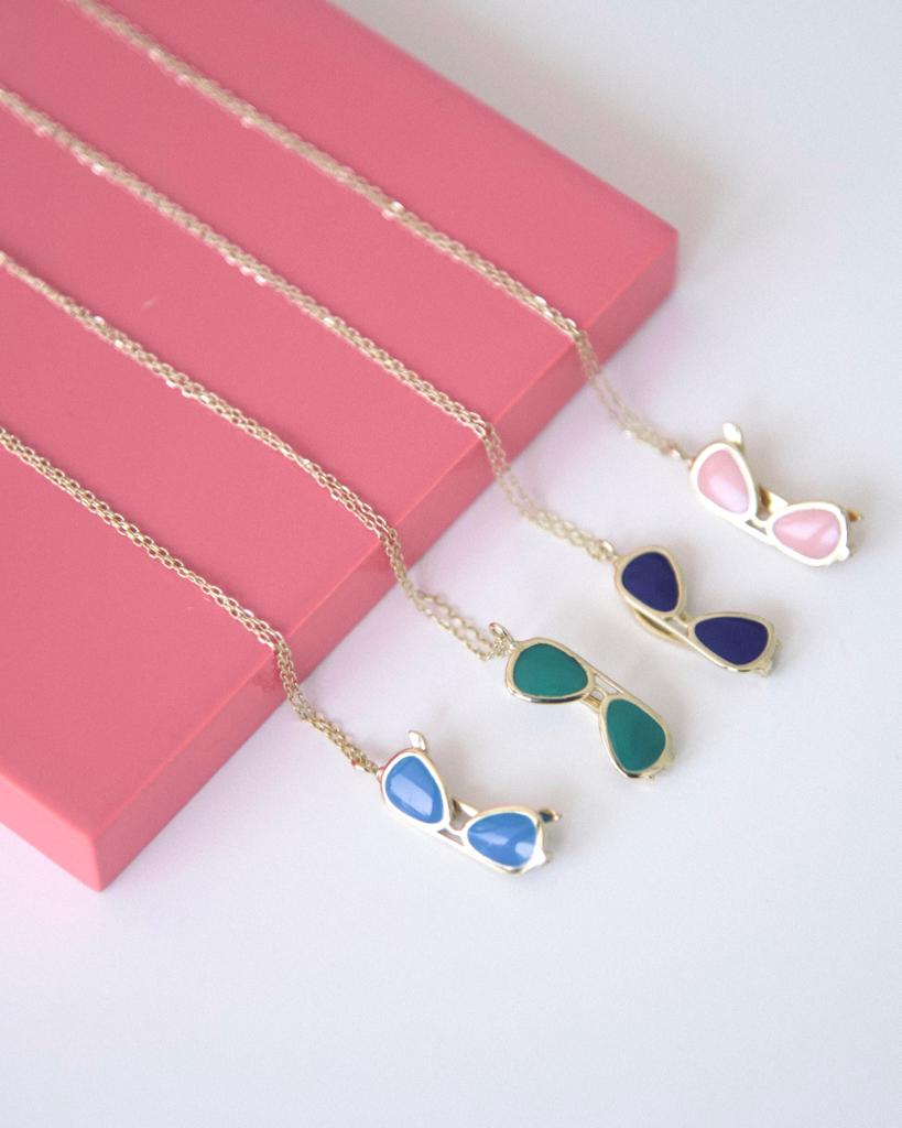 Sunglasses Necklaces (Green, Blue, Pink, Navy Blue) - JULA JEWELRY